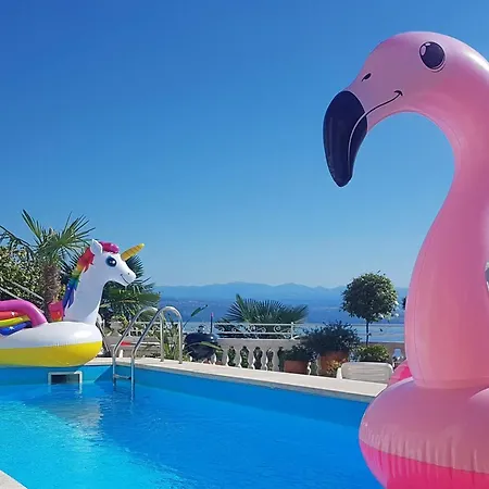 With A Swimming Pool Lovran, Opatija - 23500 Apartment Lovran
