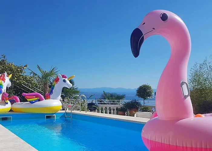 With Swimming Pool Lovran, Opatija - 23500 Διαμέρισμα Lovran